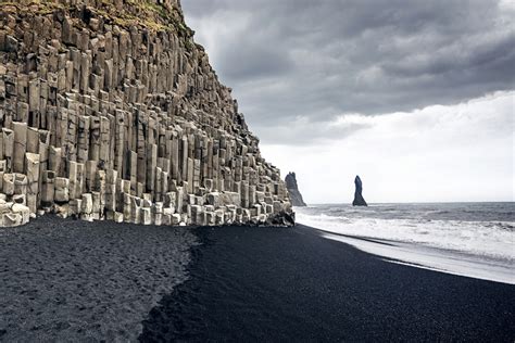 Las Dram Ticas Playas De Arena Negra De Vik Islandia