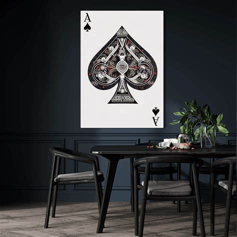 Ace Of Spades Poster Musaartgallery