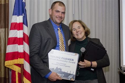Glen Putnam Takes Home Animal Husbandry Award New Hampshire Farm