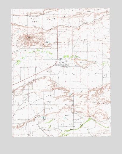 Myton Ut Topographic Map Topoquest
