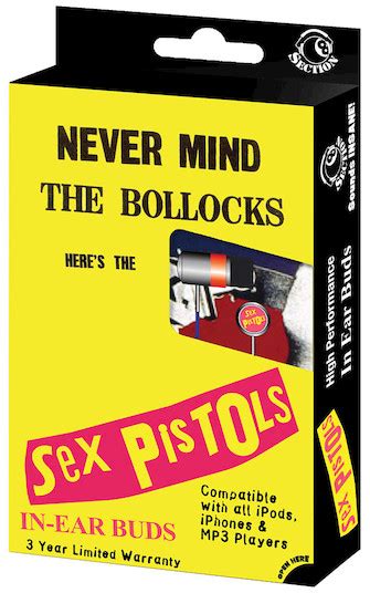 Sex Pistols In Ear Buds Window Box Hal Leonard Online