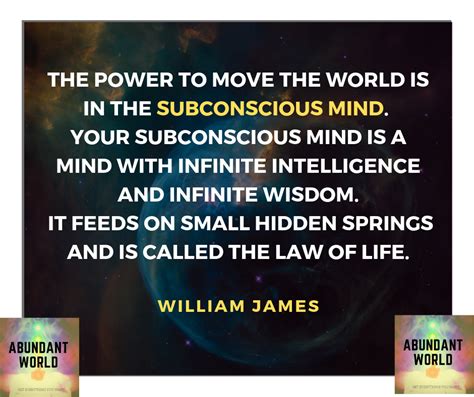The Subconscious Mind Is Our Connection With Infinite Power All The