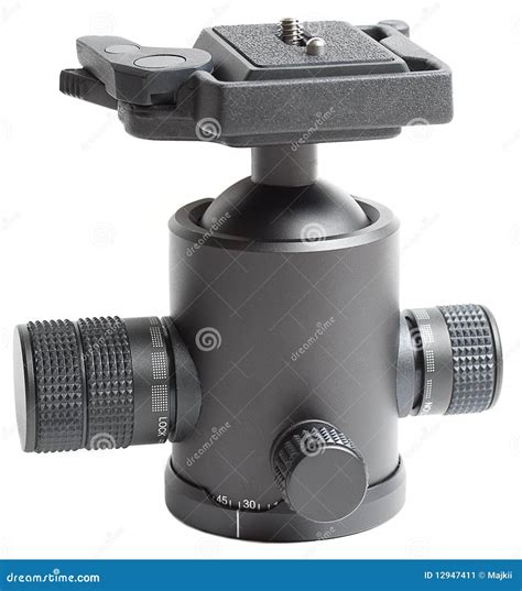 Tripod Ball Head Stock Image Image Of Stand Lever Rotate 12947411