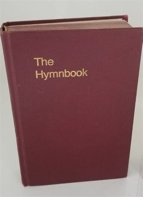 Vtg The Hymn Book Presbyterian 1946 1952 Hymn Scripture Reading Hymnal