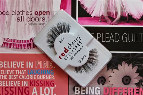 Lavender Fedora Beauty Review Red Cherry 43 Lashes