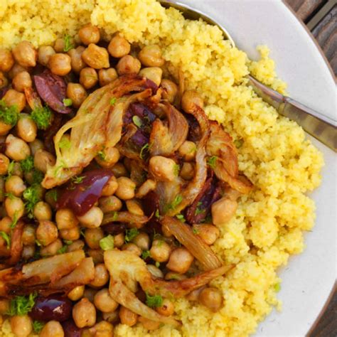 Maybe you would like to learn more about one of these? Recipe: Couscous With Chickpeas, Fennel, and Citrus | Kitchn