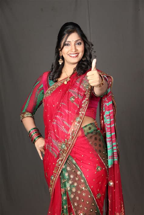 All Indian Beauties Jhansi Telugu Anchor Hot Spicy Photoshoot Stills In Saree
