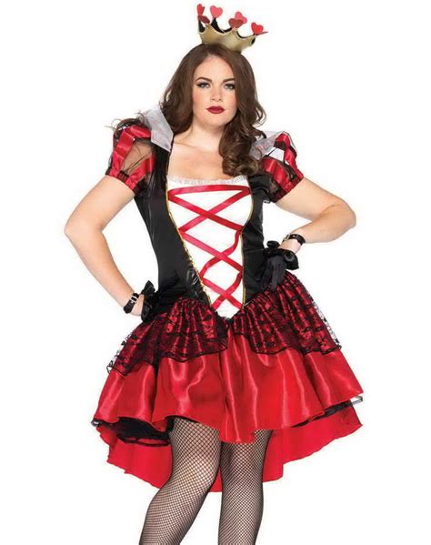 Plus Size Queen Of Detention 3 Piece Costume Spicy Lingerie