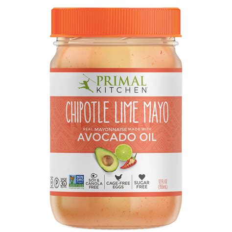 Find quality products to add to your shopping list or order online for delivery or pickup. Primal Kitchen Certified Paleo Mayo, Dressings, Nutrition ...