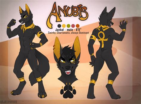 Ref Sfw Anubis By Enjoipandas By Anubislivess Fur Affinity