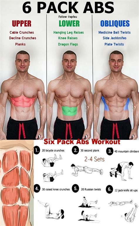 6 pack ab workout for beginners