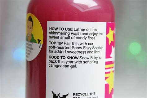 Review Lush Snow Fairy Showergel Sparkling Massage Bar Oh My Lush