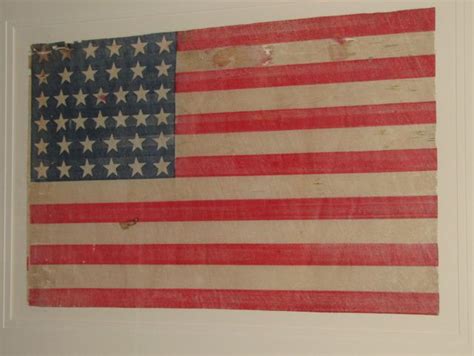 38 Star Flag 1876 Sku 10191 Sold Historical Americana