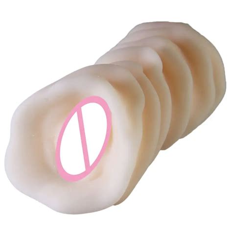 Real Feel Artificial Vagina Stroker Cup Skin Tight Pocket Pussies Male Masturbation Cup Sex