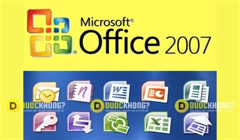Tải Microsoft Office 2007 Full Vĩnh Viễn Miễn Phí 2023