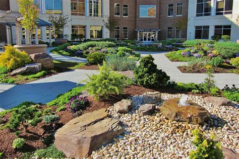 Shady Grove Adventist Hospital Rooftop Garden Through The Garden