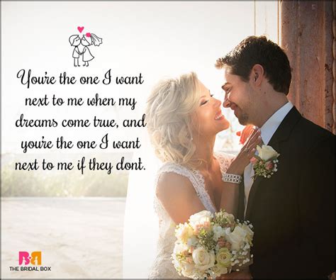 Love Marriage Quotes The One I Want