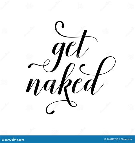 Get Naked Funny Bathroom Poster Vector Illustration Stock Vector Illustration Of Phrase