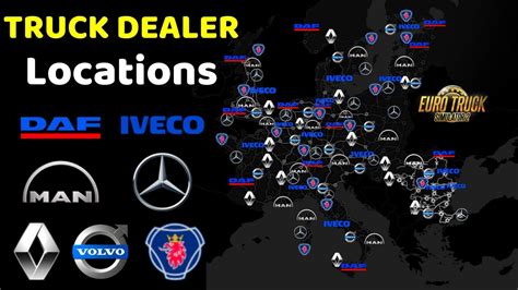 Euro Truck Simulator 2 Unlock All Dealers All Features Are Provided