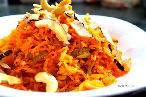 Sweet Zarda Rice Recipe Vittobox Recipe Recipes Sweet Dishes