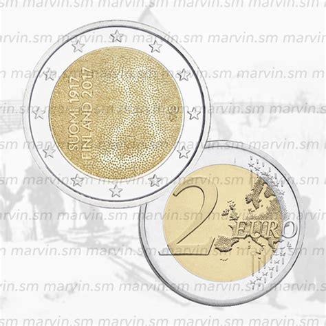 2 Euro Independence Finland 2017 Unc