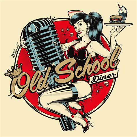 Old School Diner It On Behance