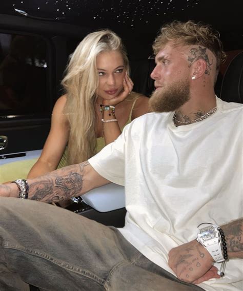 Jake Paul New Girlfriend Jutta Leerdam Make It Instagram Official