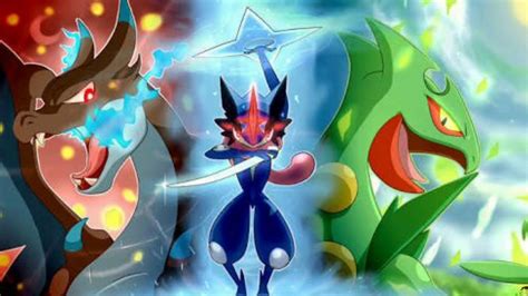 Time to take a page from professor sycamore and uncover what mega evolution and bond phenomenon are all about. Pokemon (ポケットモンスター) XY&Z Ash greninja/ satoshi gekkouga ...