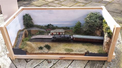 Chass Model Railway Westbay Halt Diorama Model Railroad Diorama