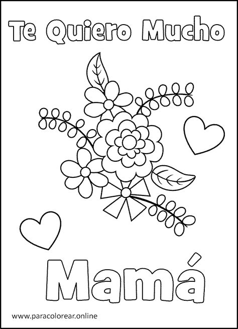 Tarjetas Dia De La Madre Para Imprimir Y Colorear El Blog De Tercero