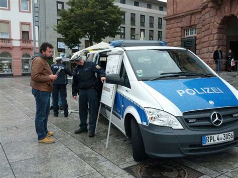 Mainz Die Polizei Mainz Und Der Adfc Auch Im Zehnten Jahr Ein