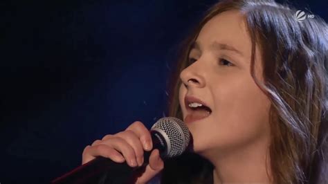 Gorgeous grace kinstler slays new single demi lovato cover american idol 2021. the Voice Kids Sofie Ave Maria Finale 26 03 17 - YouTube