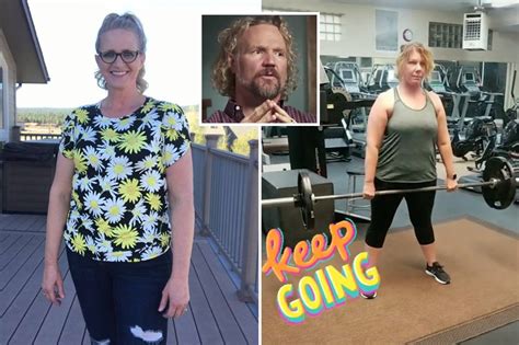 Sister Wives Christine Brown Shows Off Major Weight Loss In Tight Jeans After Kodys First Wife