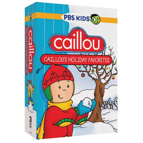 Caillou Caillou S Favorites Dvd Set Caillou Pbs Kids Childhood Tv Shows