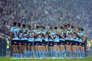 Enjoy and go the blues! NSW Blues team for Game II - Hong Kong Rugby League