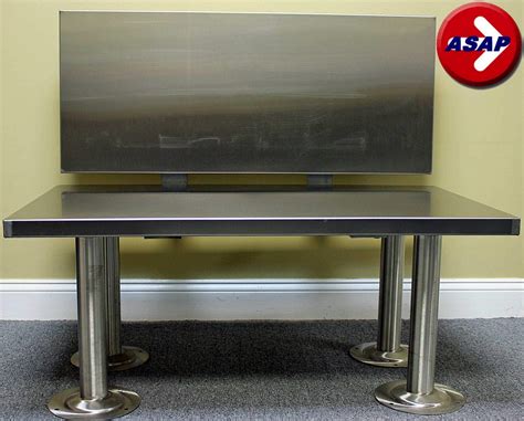 Ada Stainless Steel Locker Room Bench With Back Support Robinson