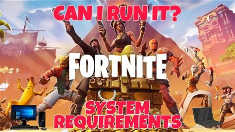 Fortnite System Requirements Can I Run Fortnite In My Pc Laptop L