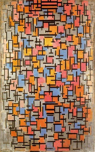 Composition 1916 Piet Mondrian The Encyclopedia Of