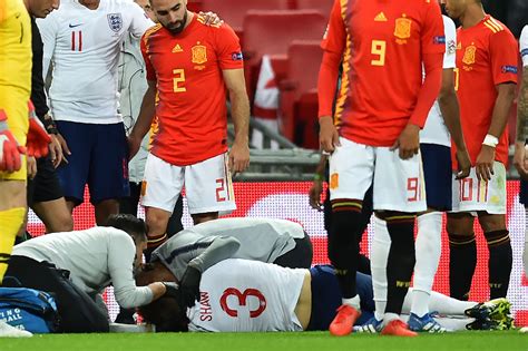 Sancho mis tres vidas | documental luis garcía, capítulo 3: Inglaterra vs. España: Luke Shaw fue retirado en camilla ...