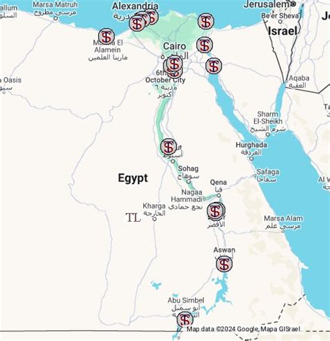 Egypt - Google My Maps