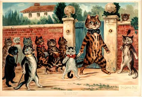 How Louis Wain Made Cats Into High Art The Purrington Post