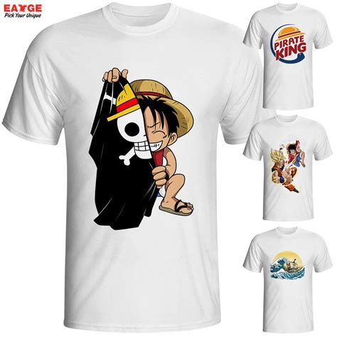 One Piece O Neck Printed T Shirt Animefunstore