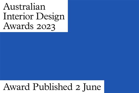Australian Interior Design Awards 2023 Australian Interior Design Awards
