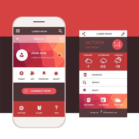 Best mobile app ui design examples we saw last year. Freebie: Mobile application interface design PSD # ...