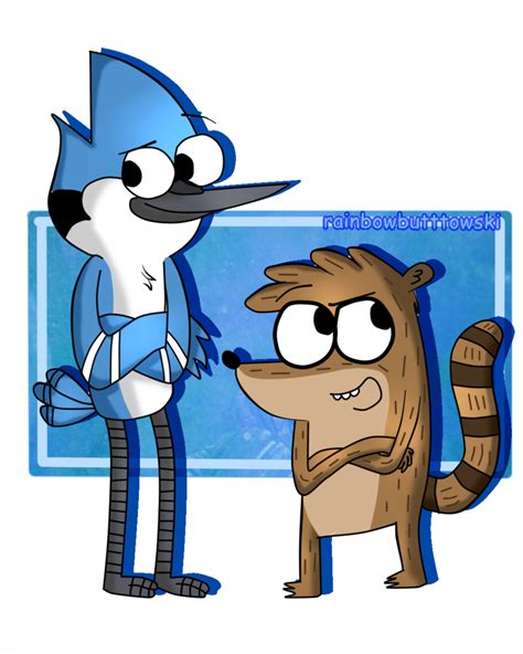 Mordecai Y Rigby Regular Show Cartoon Network Sonic The Hedgehog