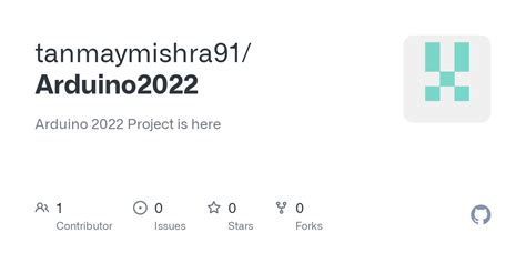 Github Tanmaymishra Arduino Arduino Project Is Here