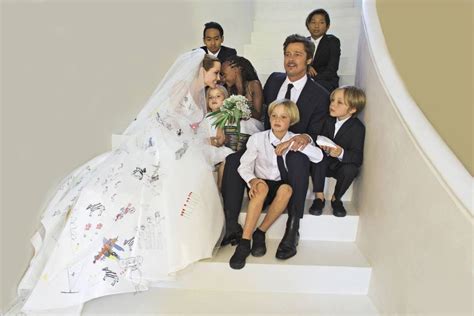 Brad Pitt And Angelina Jolie Wedding All Photos Pictures