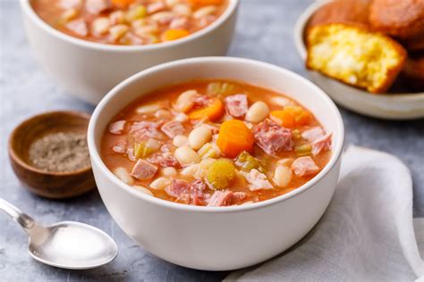 Hearty Ham And Bean Soup Recipe