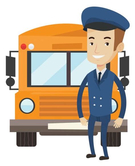 Bus Driver Stock Vectors Royalty Free Bus Driver Illustrations
