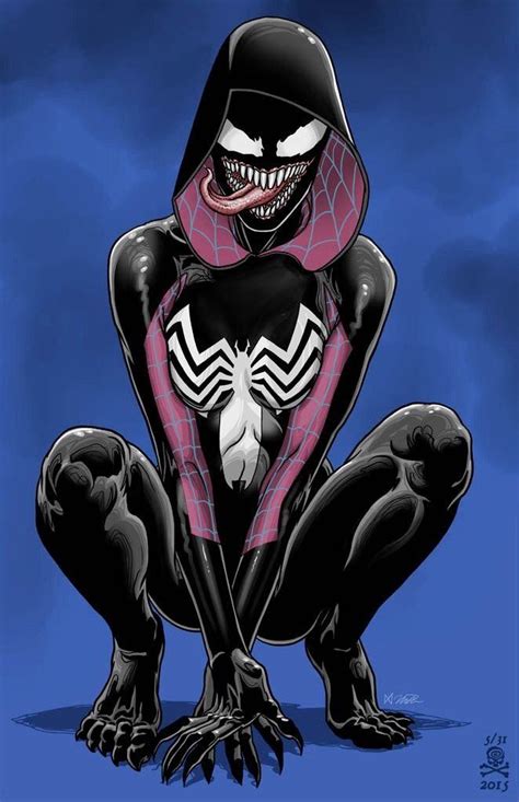 80 Ilustraciones Del Brutal Venom Némesis De Spiderman Spiderman Spider Gwen Venom Spider Gwen